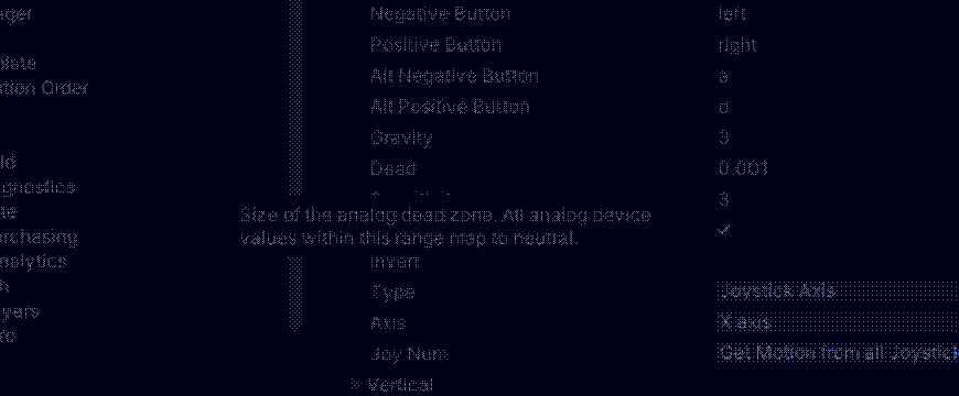 Screenshot of dead value input
